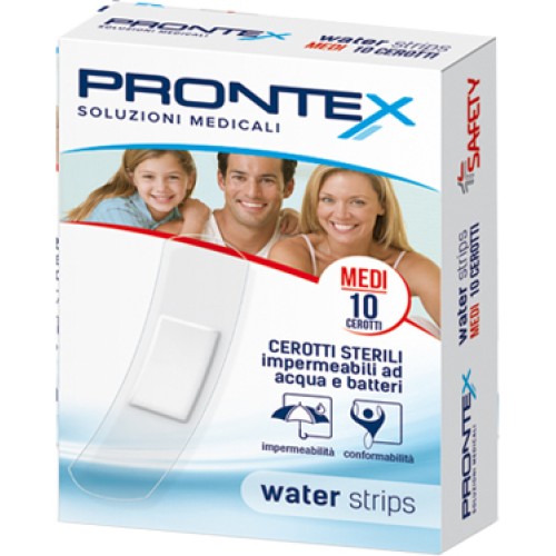 CEROTTI PRONTEX WATER STRIPS M 10P